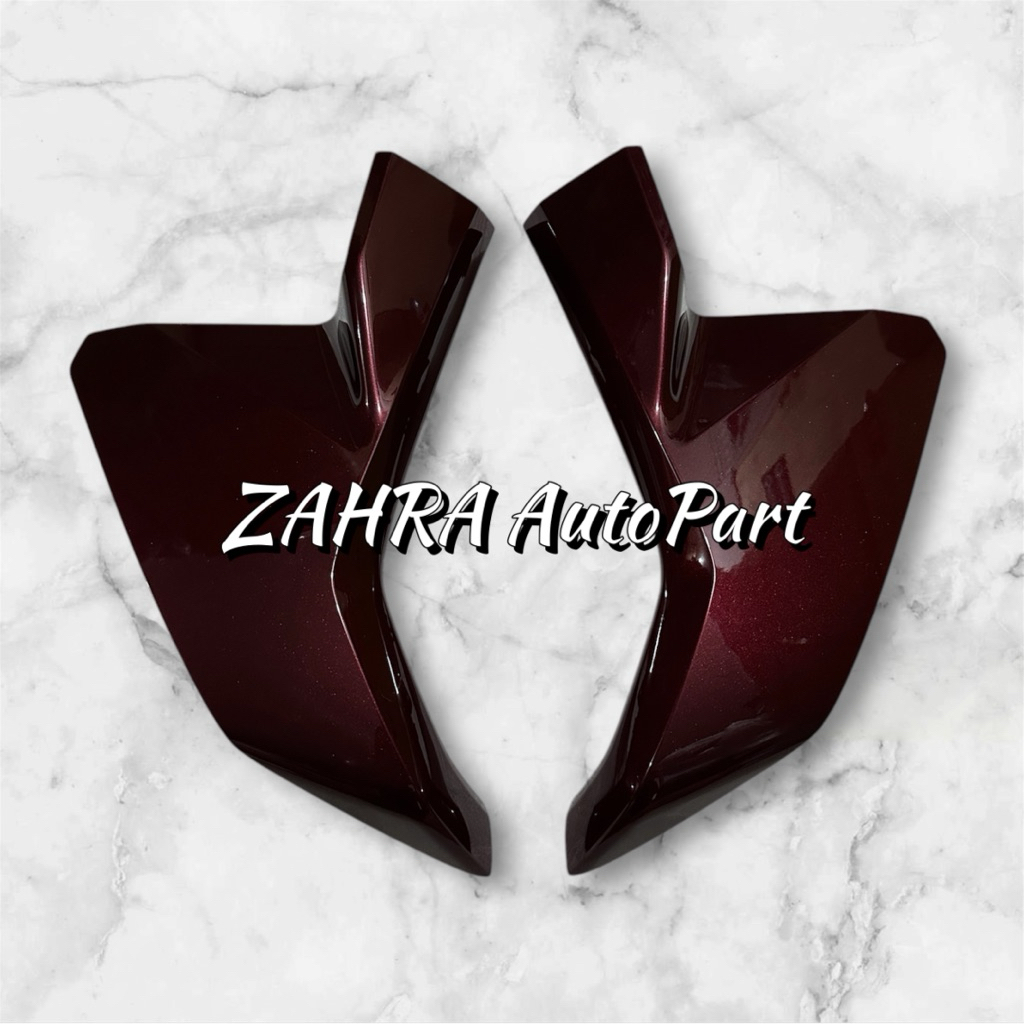 Cover RL Side sambungan sayap depan PCX 160 Gen 2 K1Y Merah burgundy Original