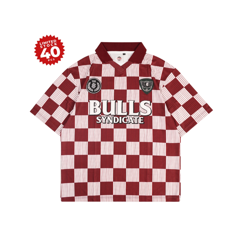 BULLS SYNDICATE Jersey | Petrolus Burgundy
