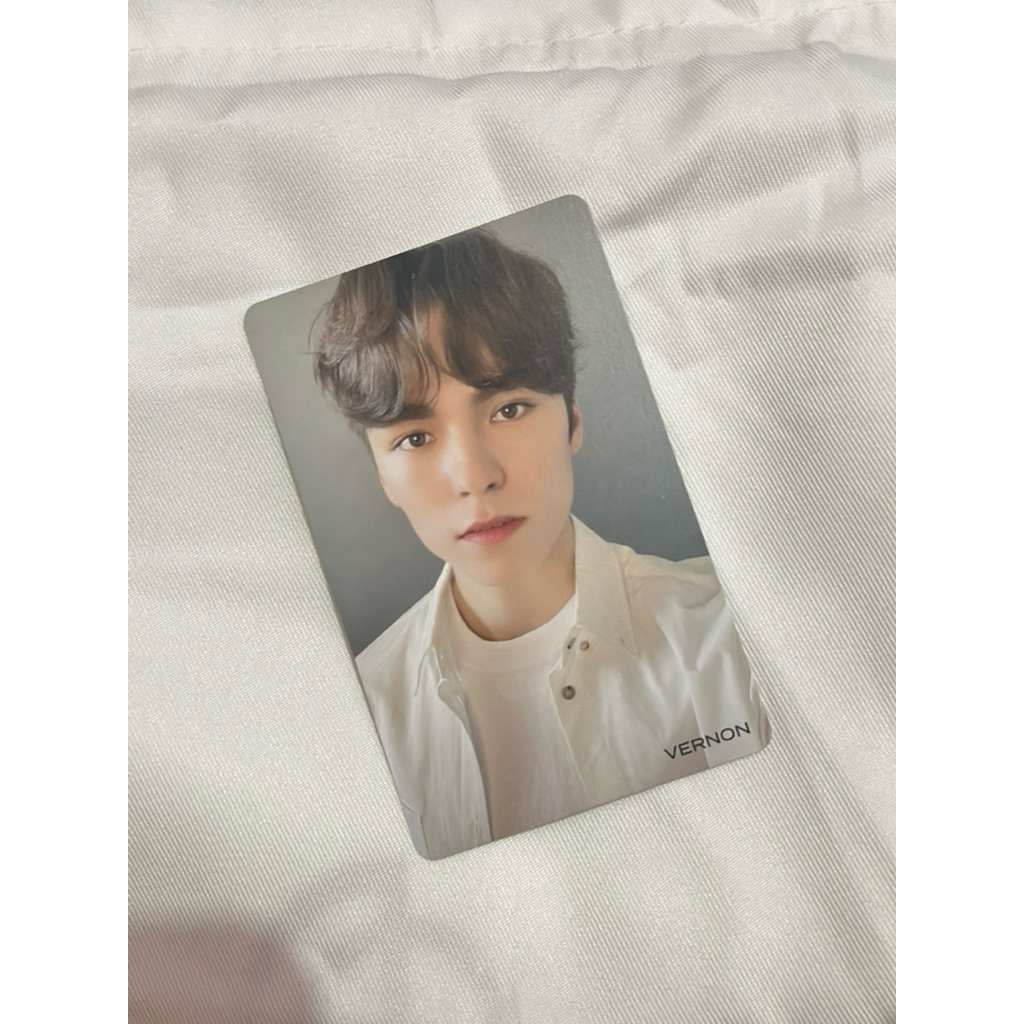 PHOTOCARD BENEFIT HITORIJANAI HMV 2 VERNON PC HITJAN SVT HANSOL