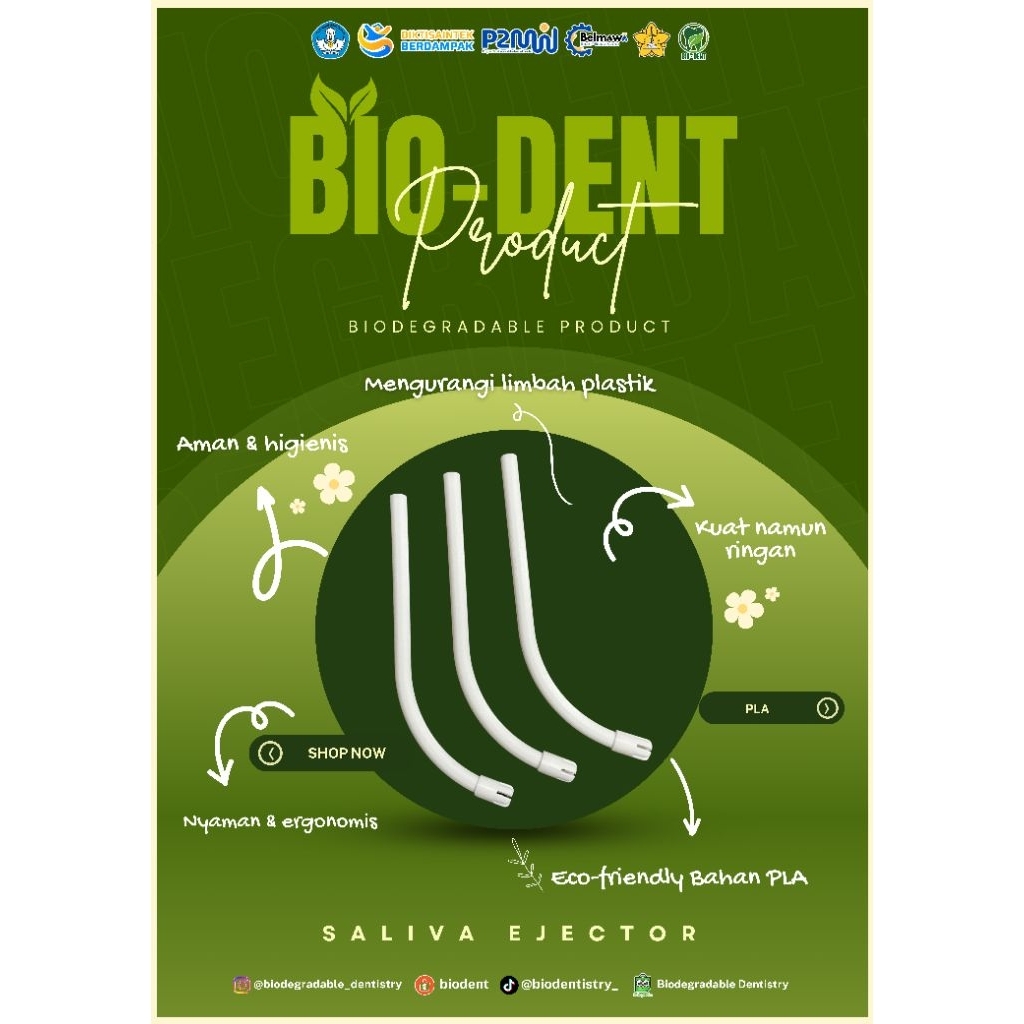 Saliva Ejector/Saliva Suction/Dental Suction/Penghisap Air Liur/Penyedot Air Liut (REFILL)