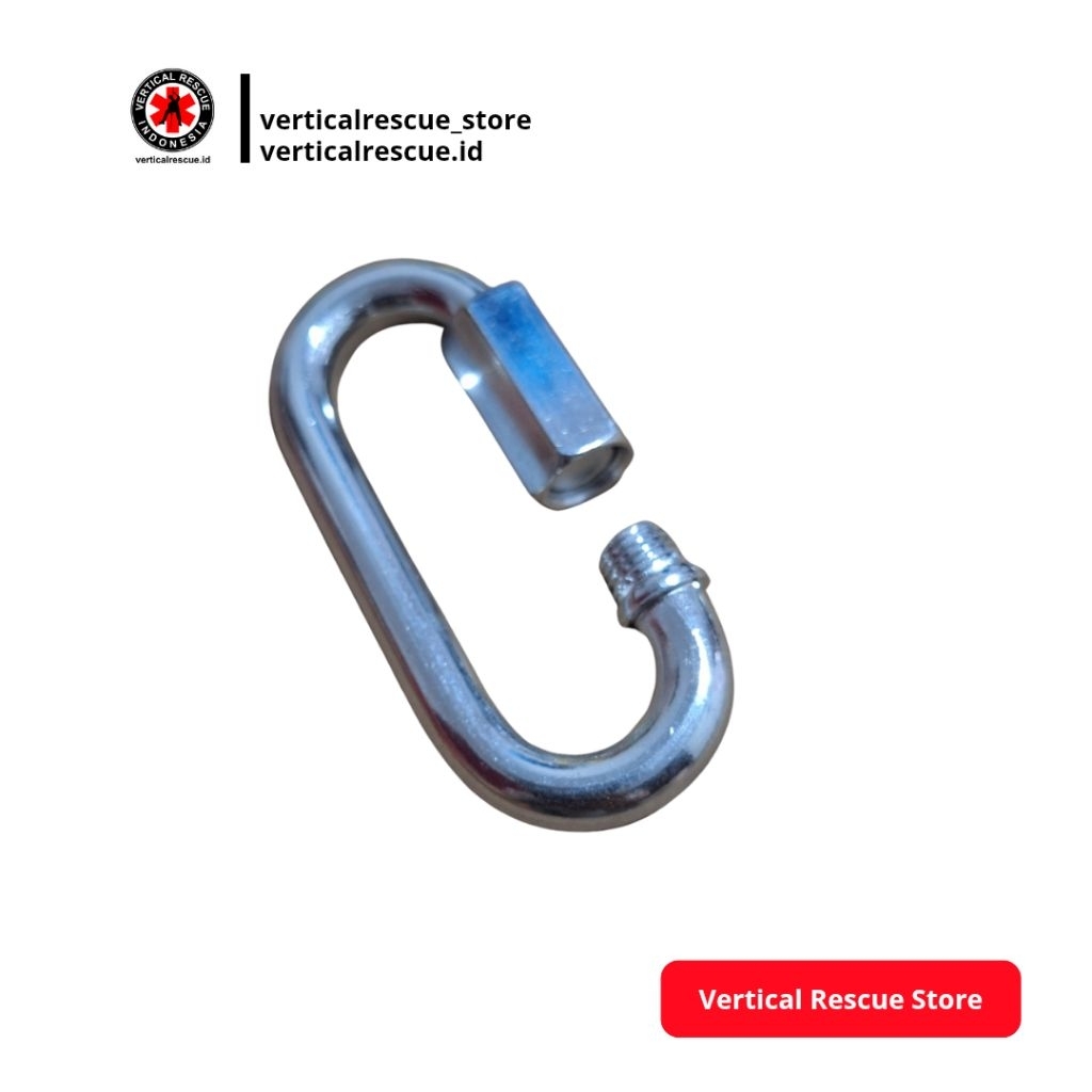 Mailon Rapide 8mm screw lock climbing gear