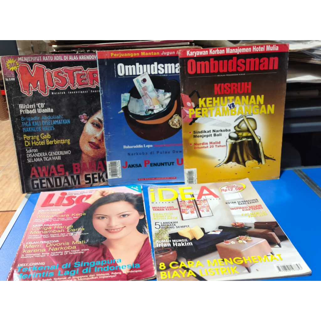 5 MAJALAH MISTERI OMBUDSMAN LISA DAN IDEA