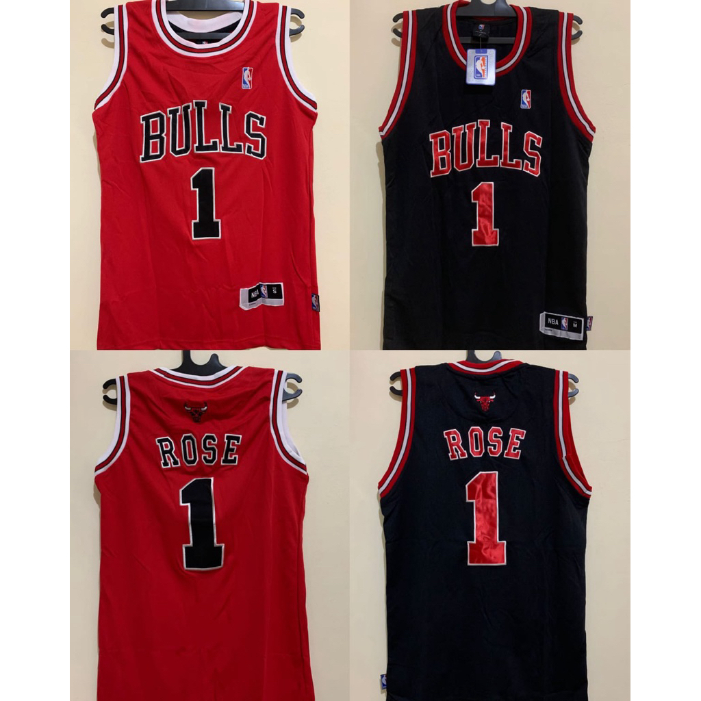 JERSEY BASKET CHICAGI BULLS ROSE GRADE ORIGINAL