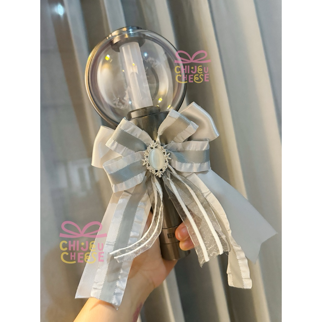 Pita Lightstick Loose Ver. cocok untuk engene bong enha enhypen le sserafim fimbomg ph1 silver grey 