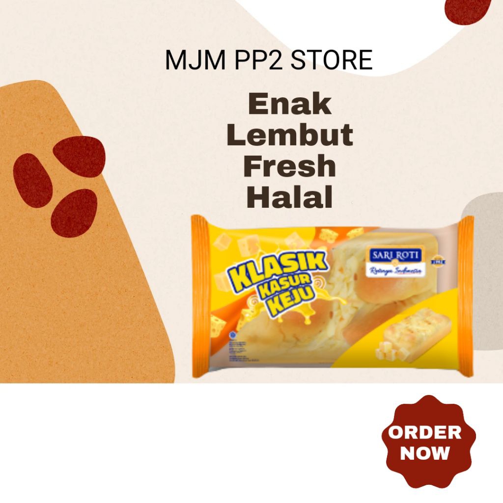 Sari Roti Manis Kasur Klasik Keju Fresh Halal Lembut Enak Bergizi