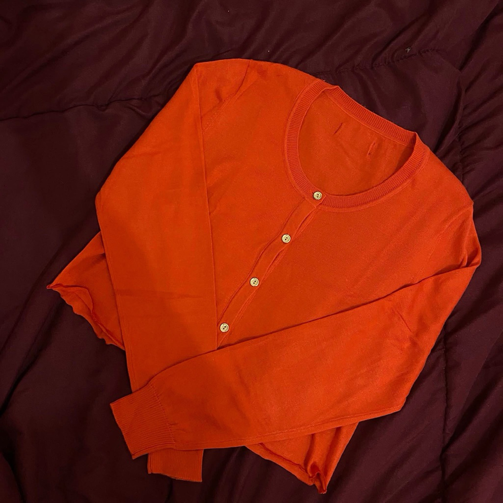 Preloved cardigan crop