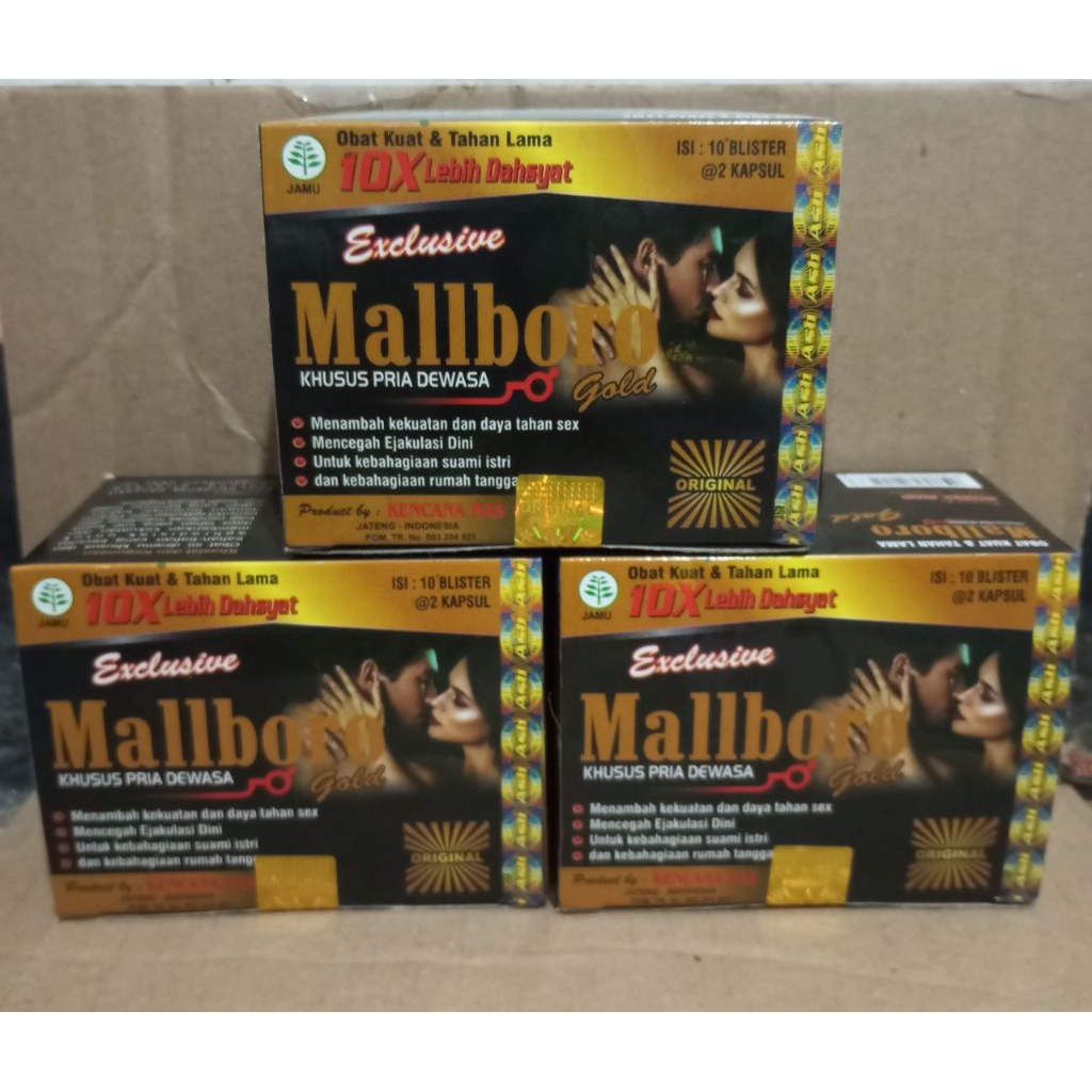 MALLBORO GOLD KAPSUL ORIGINAL 100%