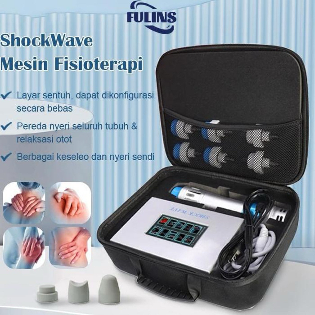 Shockwave Pain Relief Therapy ESWT Fisioterapi gelombang kejut