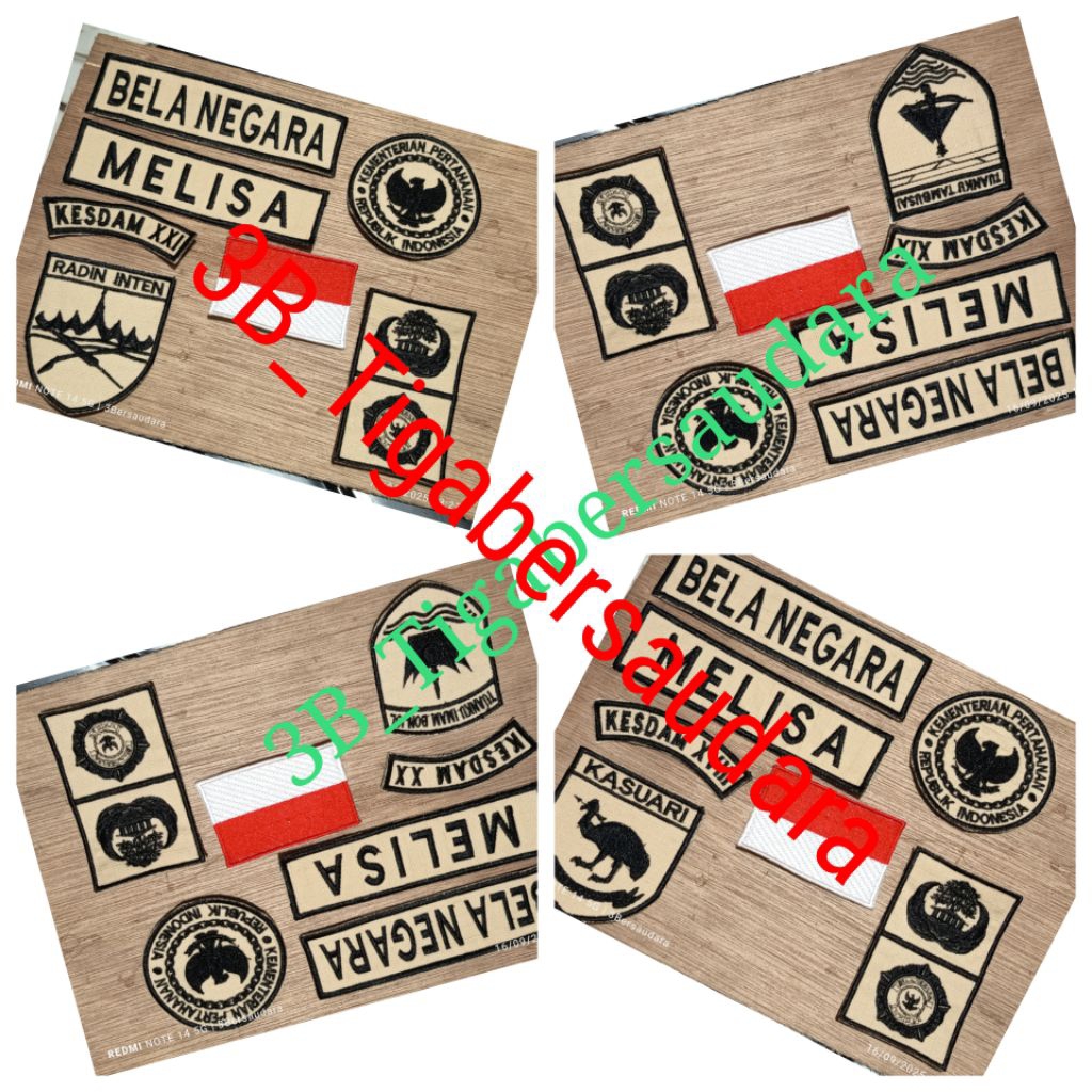 Atribut kemhan PPPK biasa/Bela negara/Kemhan PDL