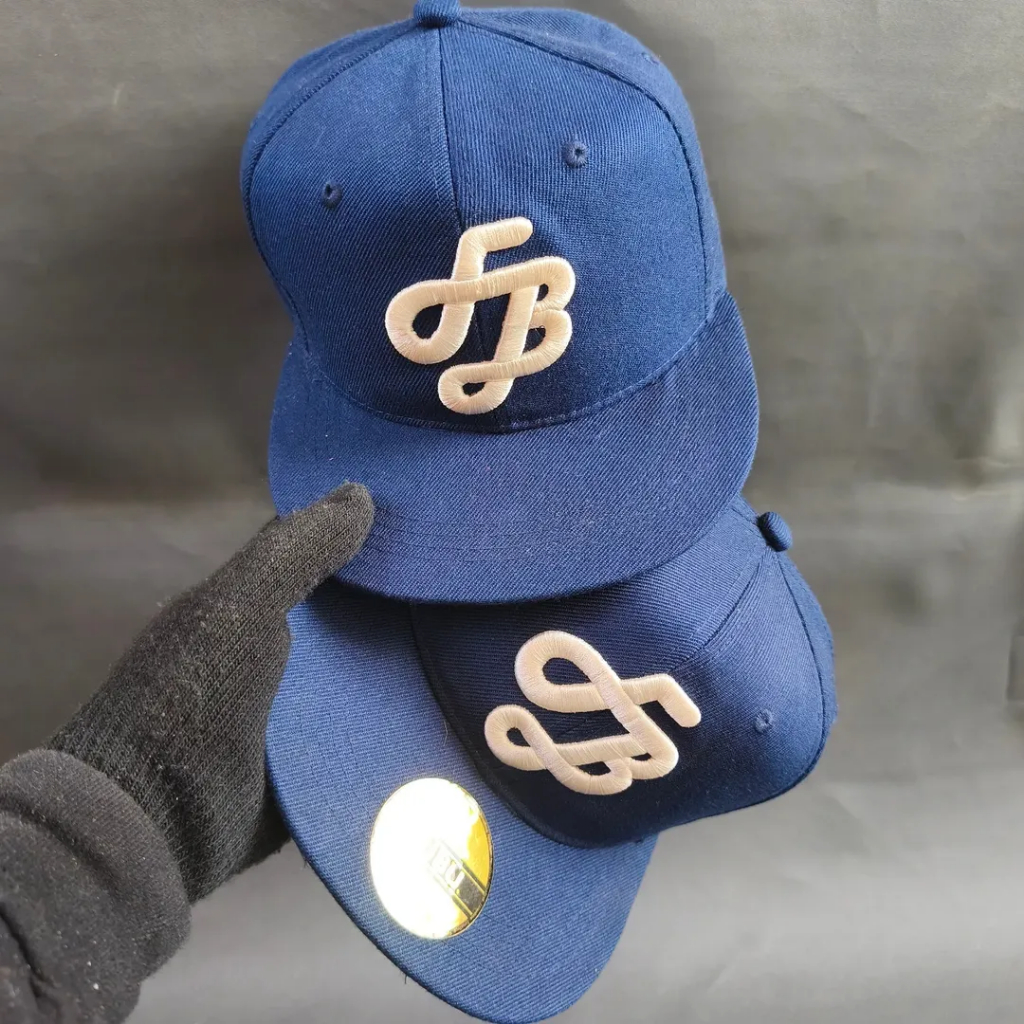 Topi Snapback Unisex Pria Wanita FUBU Navy