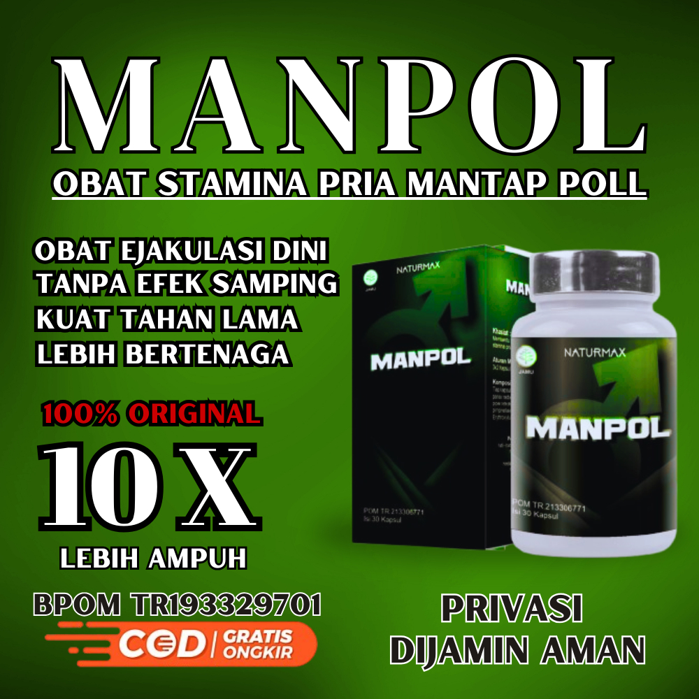 MANPOL OBAT KUAT HERBAL STAMINA PRIA TERBAIK TAHAN LAMA