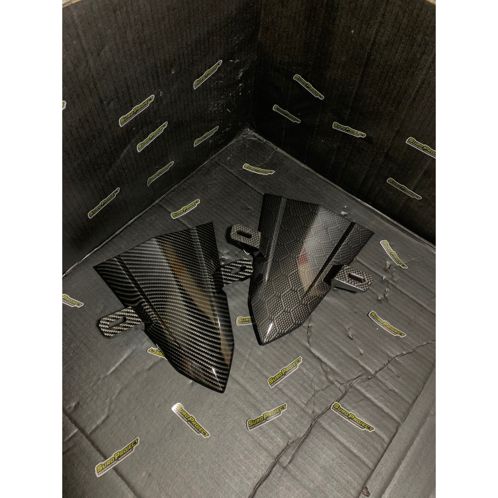 Dasi beat deluxe carbon tameng depan honda beat deluxe carbon