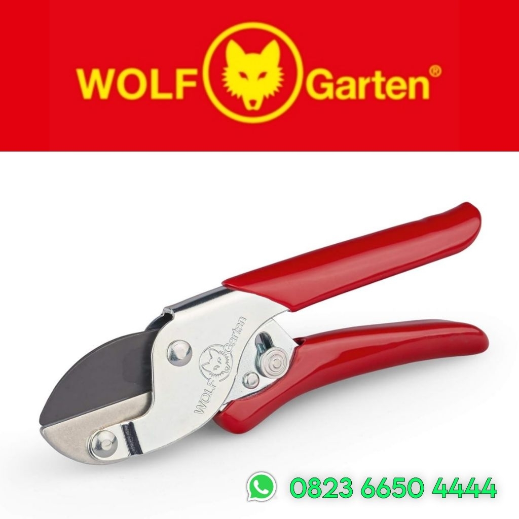 WOLF GARTEN Anvil prunning shears Gunting Rotan Rempel dahan ranting tanaman wiwil kopi bonsai duria