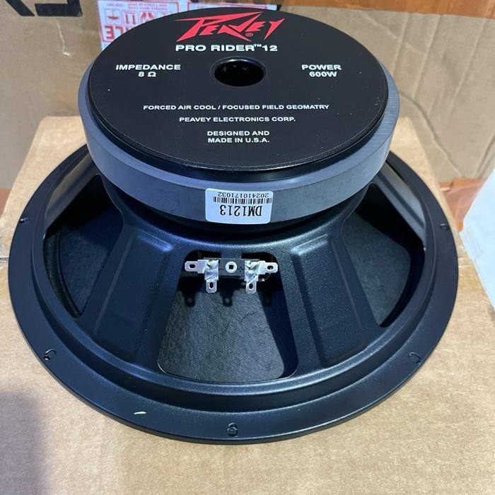 Speaker Komponen PEAVEY PRO RIDER 12 600 Watt USA Original | PEAVEY PRORIDER 12 12in 12 inch 12 inch