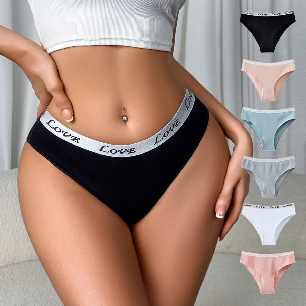 Celana Dalam Wanita Sexy Import Premium Love Underwear Daleman Wanita DW020