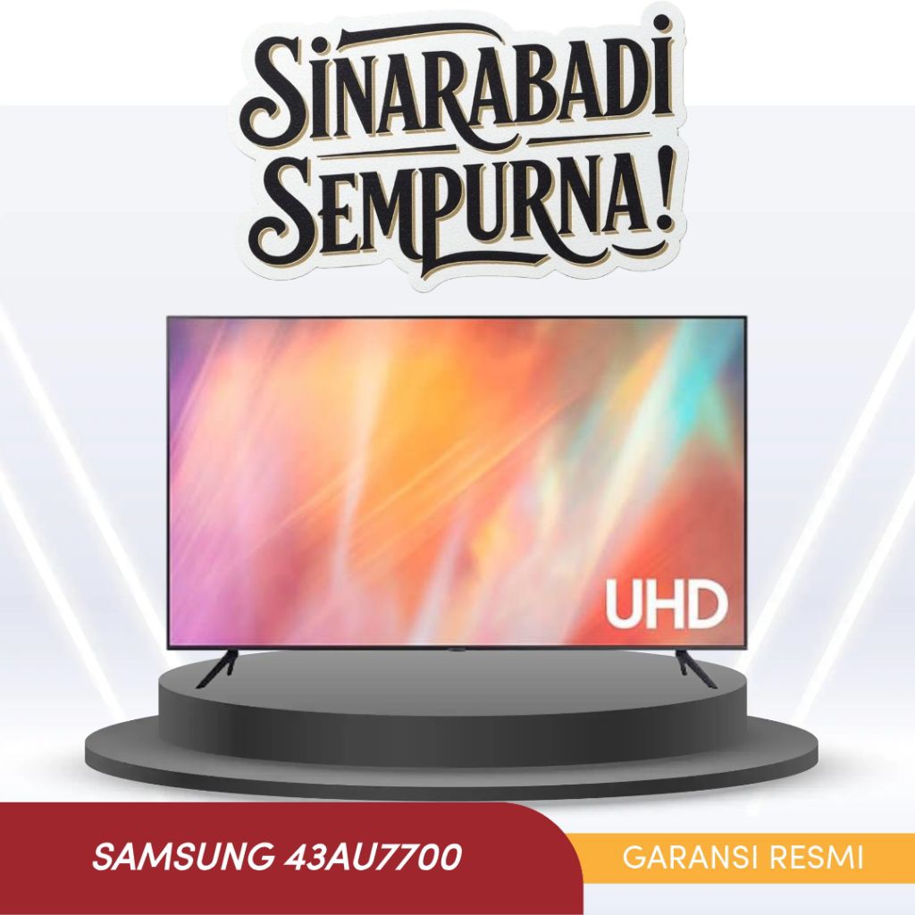 SAMSUNG 43AU7700 / UA43AU7700 4K SMART TV