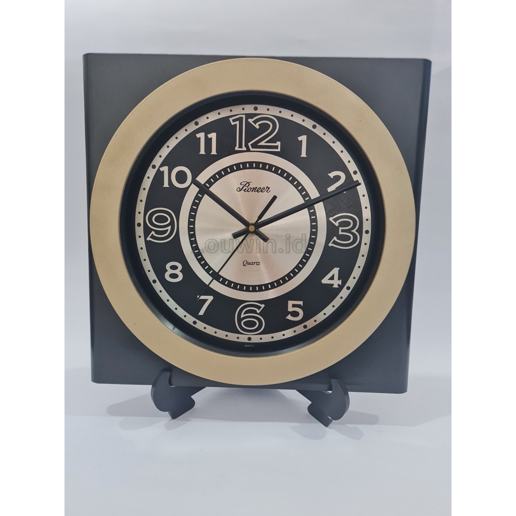 jam dinding pioneer / jam dinding kotak / jam dinding black gold / jam dinding unik / jam dinding ma