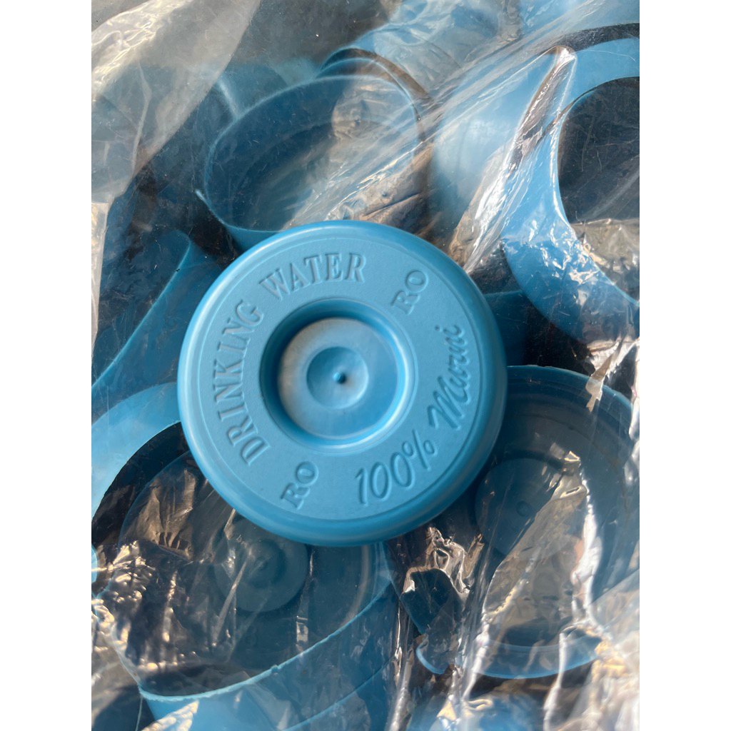 Tutup Galon eceran isi ulang RO / Tutup galon Biru
