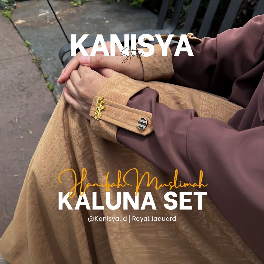 [PO] KALUNA SET GAMIS SET KHIMAR BY HANIFAH MUSLIMAH