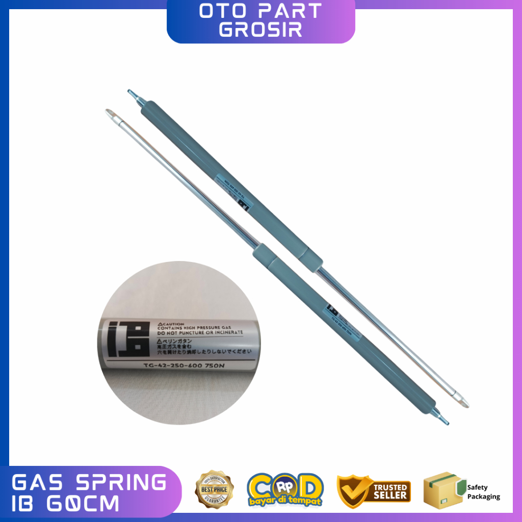 GAS SPRING IB 60CM – Hydraulic Lift Support Heavy Duty