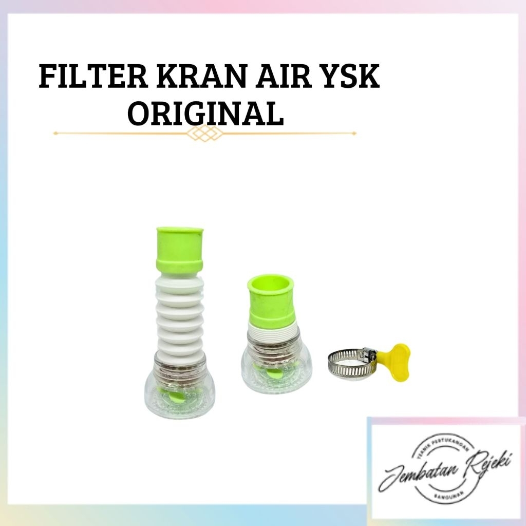( Original 100% )Saringan Air/ Filter kran / Sambungan Kran Air Flexible YSK