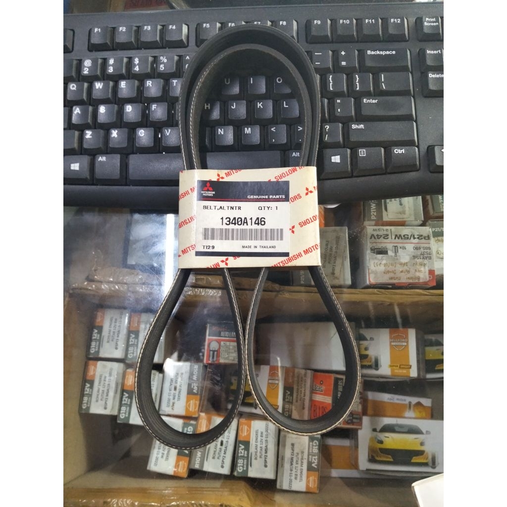 fanbelt vanbelt tali kipas Mitsubishi Mirage 6pk 1230 orisinil