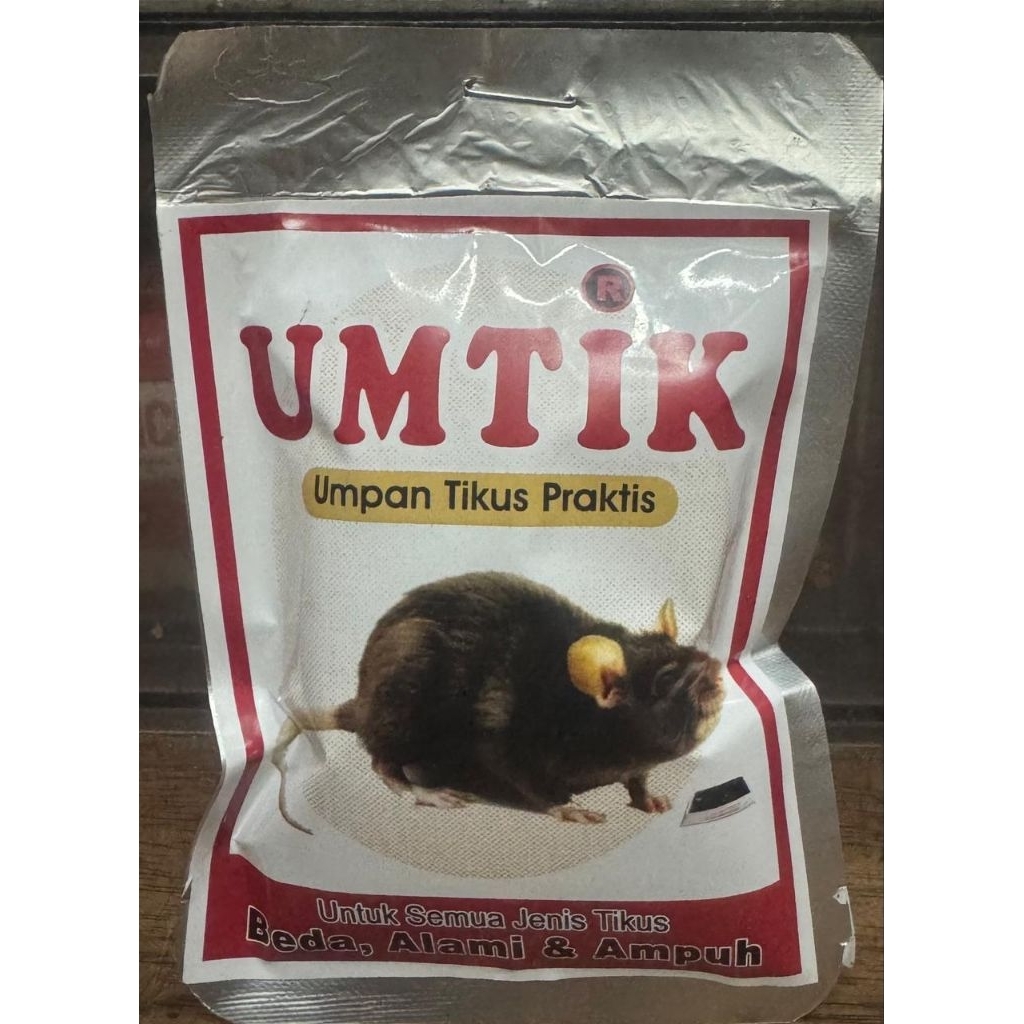 1 saset umtik racun tikus pembasmi umpan tikus praktis semua jenis tikus