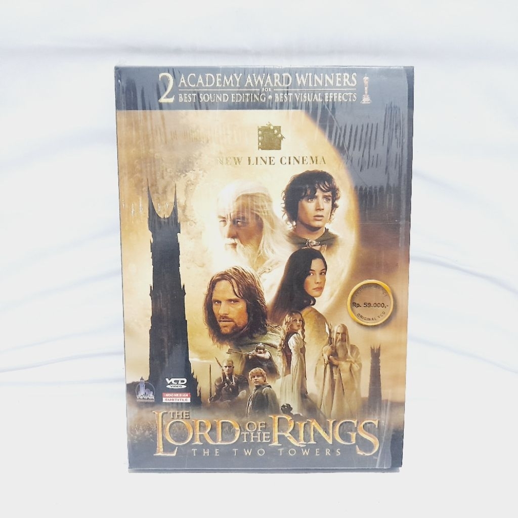 VCD The Lord Of The Rings - The Two Towers 3 Disc