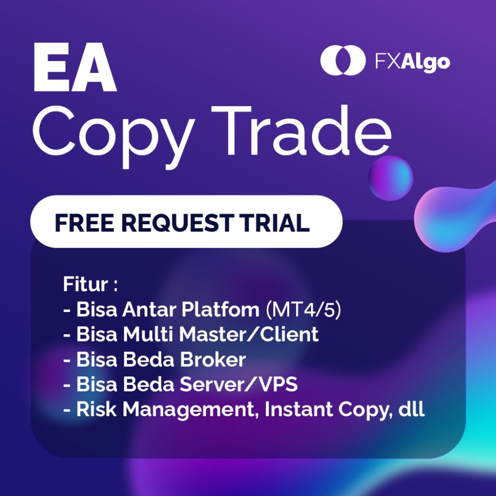 EA Copy Trade Multi Akun/Server/Broker MT4 MT5 | XAUUSD | CRYPTO | ROBOT | HFT | Hedging