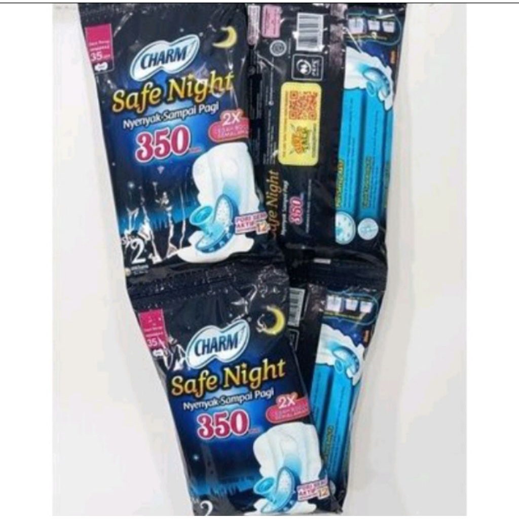 Charm safe night 290 300 350 1 renceng 10