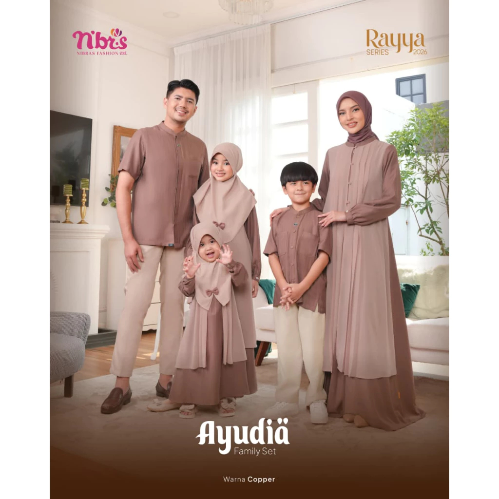 Rayya SERIES NIBRAS 2026 - AYUDIA _ COPPER
