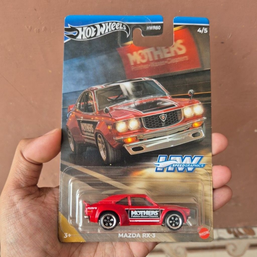 HOT WHEELS MAZDA RX-3 HW SPEED GRAPHICS