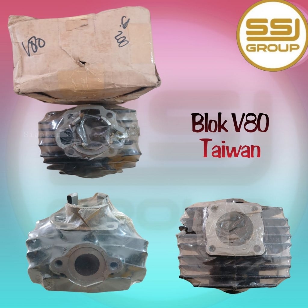 Blok Mesin Yamaha V80 TAIWAN (Blok Only)