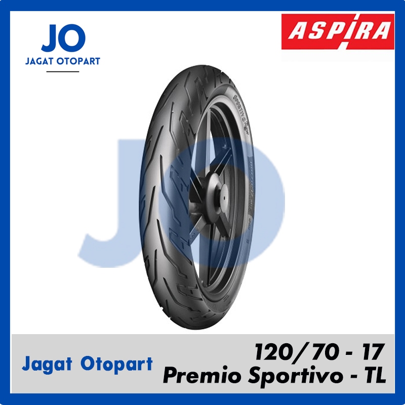 JAGAT Aspira Premio Sportivo 120/70-17 Ban Motor Tubeless