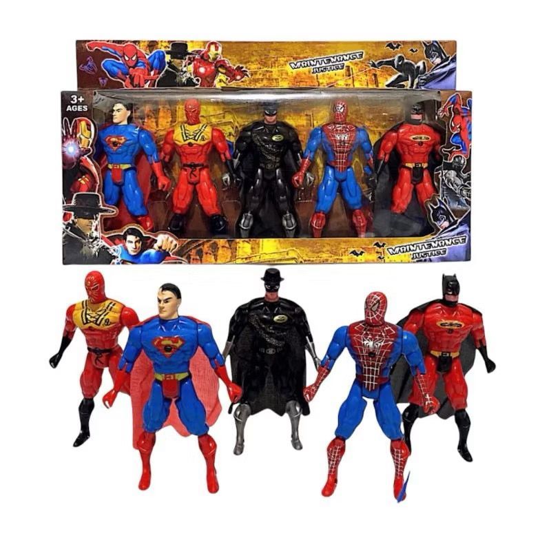 Promo Cod Mainan Robot Super Hero Isi 5 Pcs 283