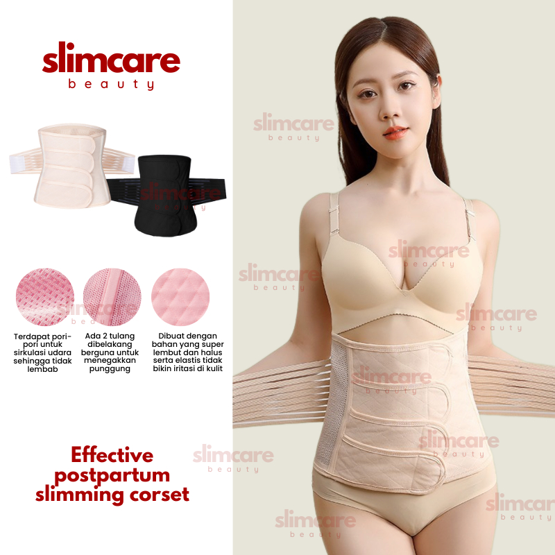 Korset Stagen Pelangsing Pengecil Perut Buncit Korset Ibu Pasca Habis Melahirkan Caesar Normal Korae