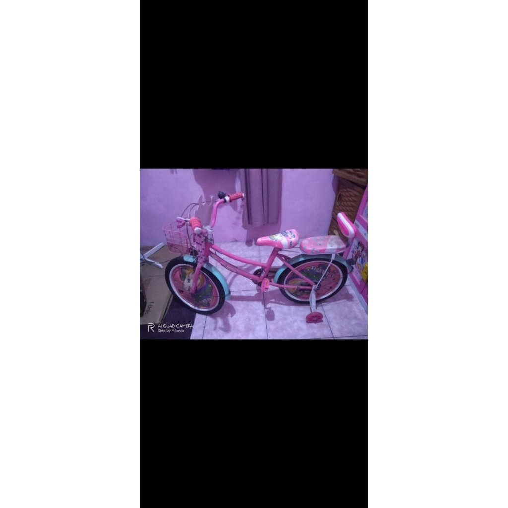 Bisa Nego. Sepeda anak Atlantis 18 inch Kuda pony (unicorn) pink