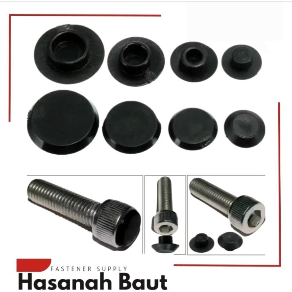 [10 Pcs] Tutup Baut Cover Baut Motor Kunci L10