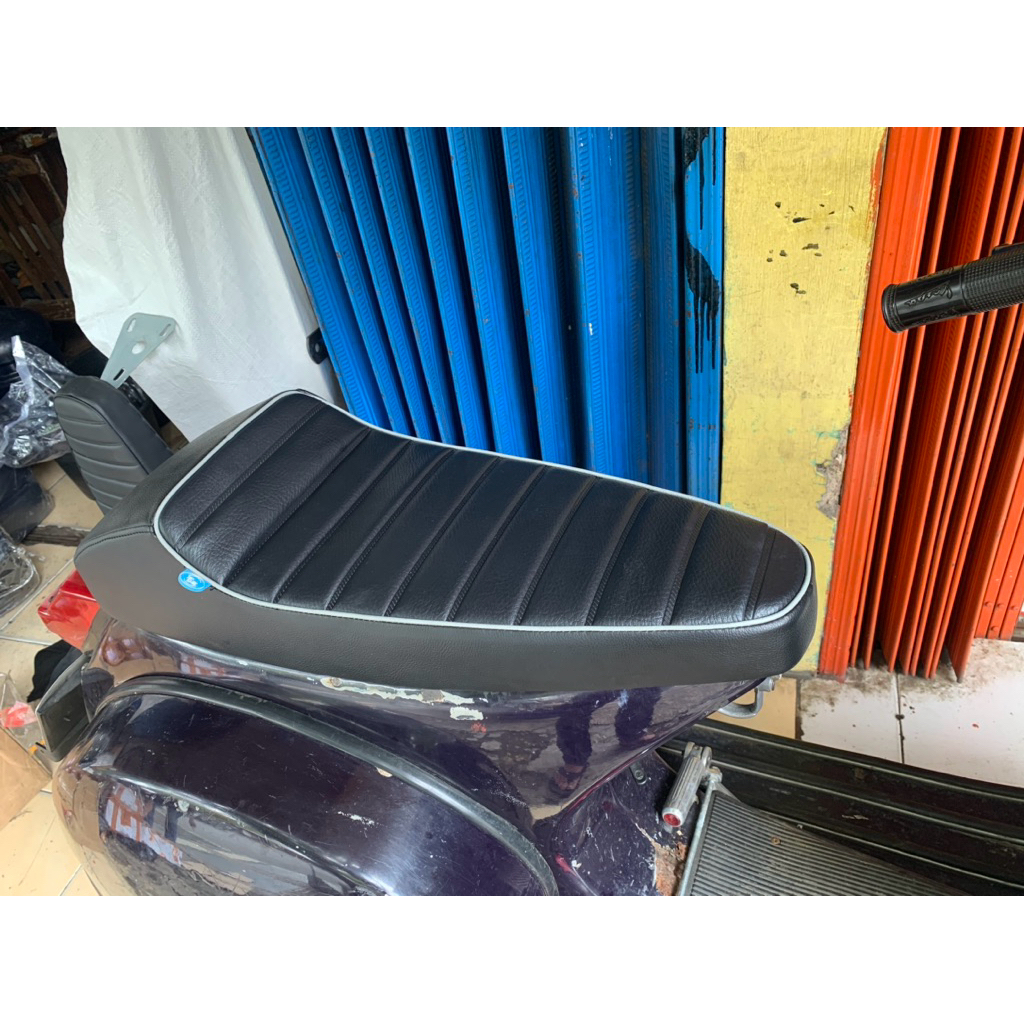 Jok Racing Resing Vespa Px Ps Exclusive Strada Siera Tbs Mantap enak