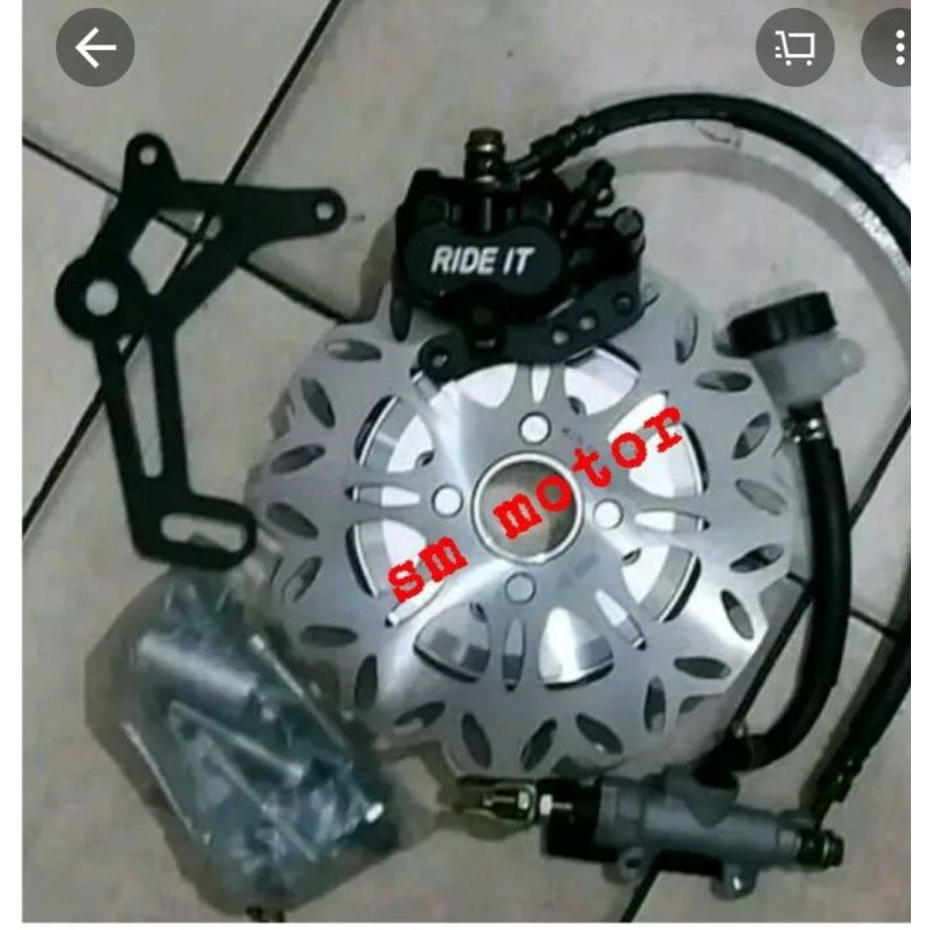 Cakram set belakang for VIXION BYSON TIGER DLL
