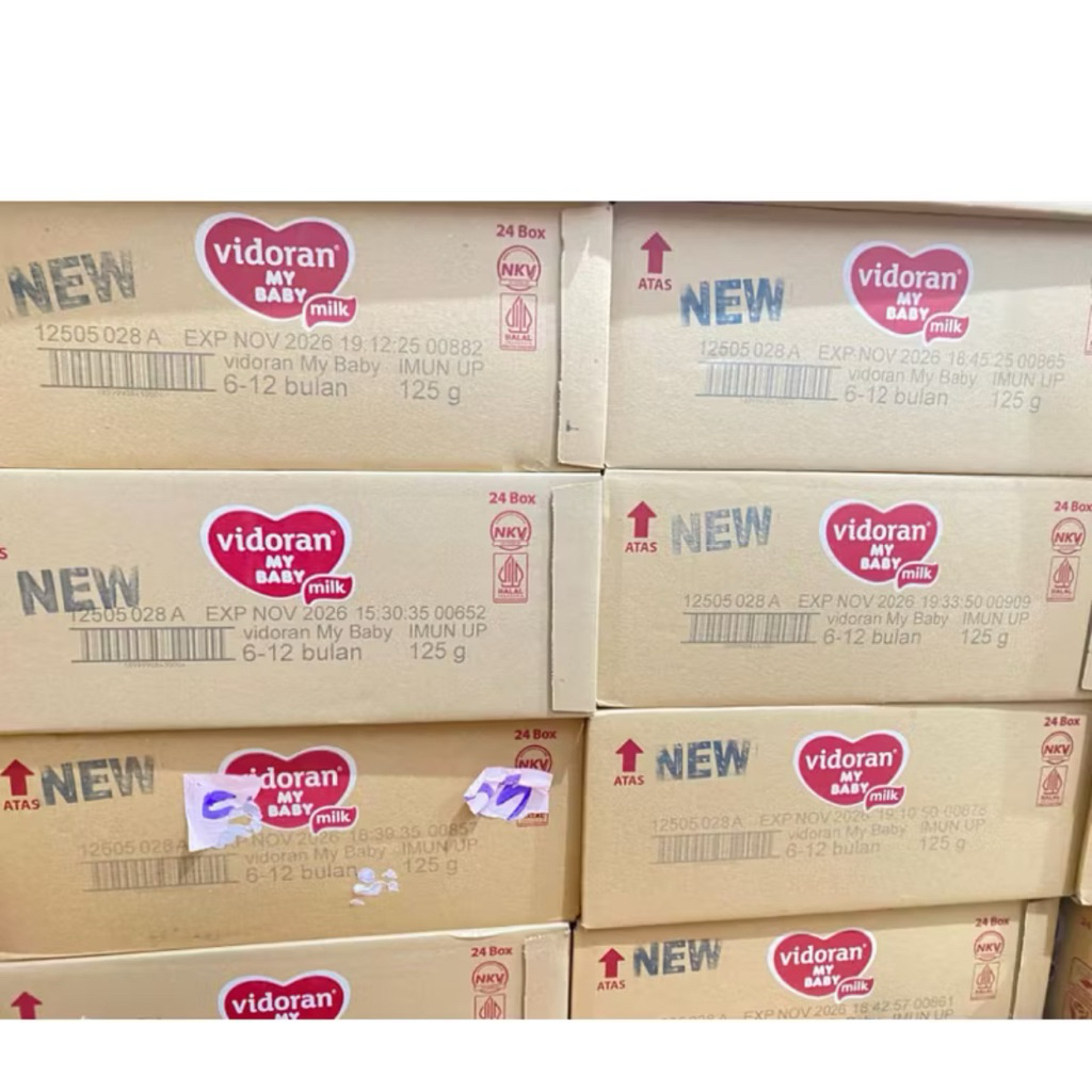 vidoran 6-12 bulan 125gr termurah !!