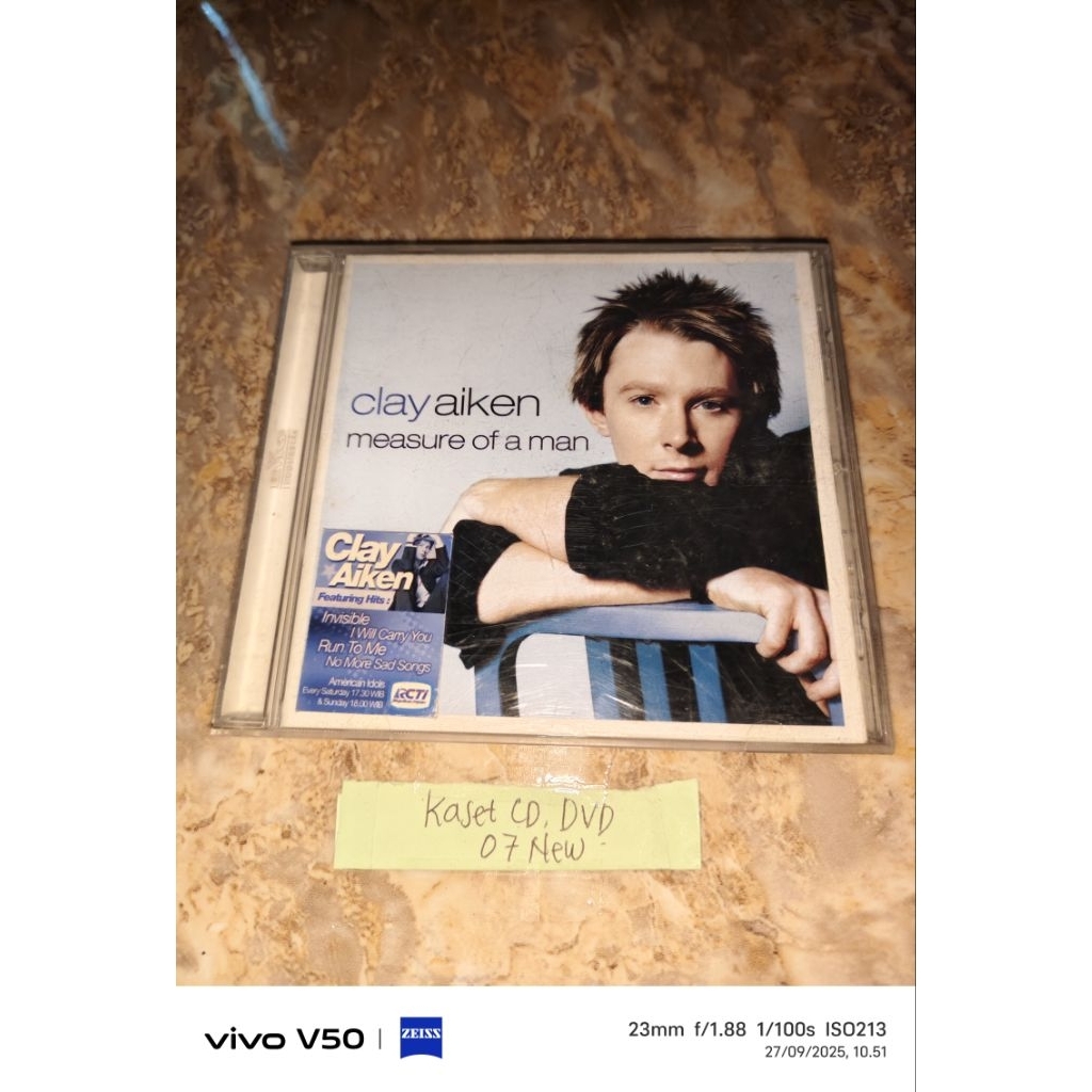 Kaset CD Clay aiken measure of a man