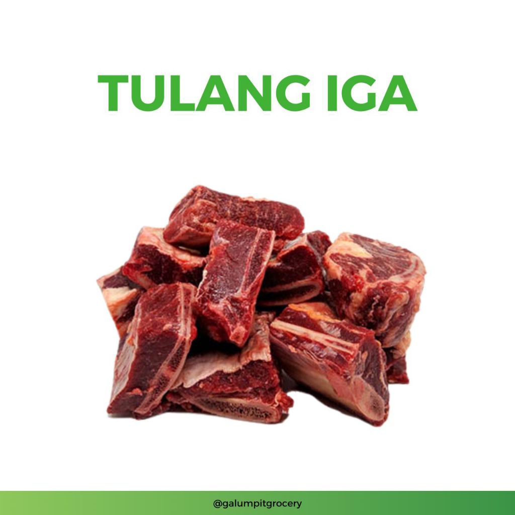 Tulang Iga Sapi +-500gr | Kirim Instant Bandung Timur