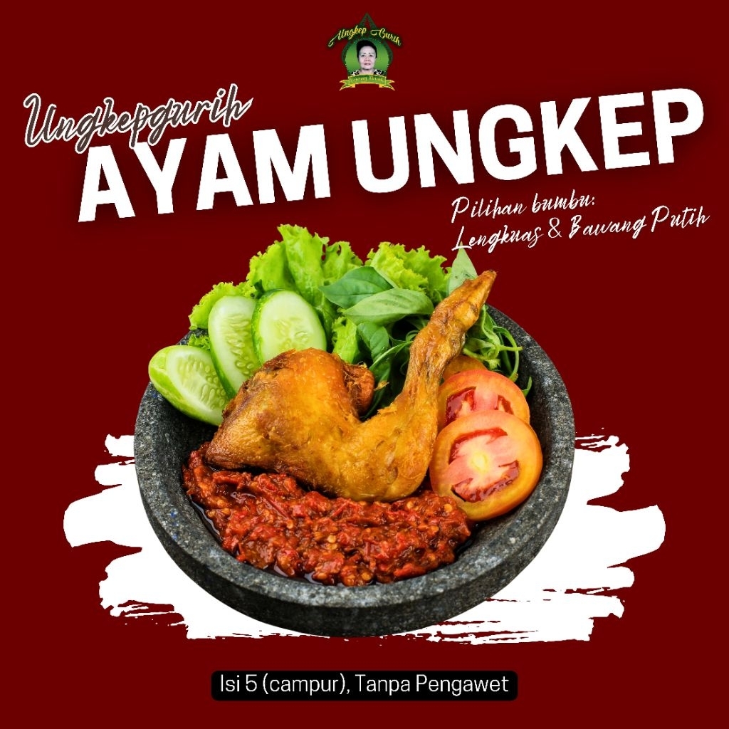 Ayam Ungkep Isi 5 | FROZEN-Kemasan Vakum | Siap Goreng & Praktis | Tanpa Pengawet