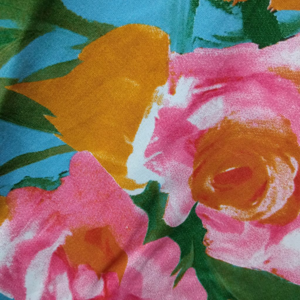 KAIN RAYON KATUN PREMIUM GARMENT MOTIF GRADASI BUNGA BIG