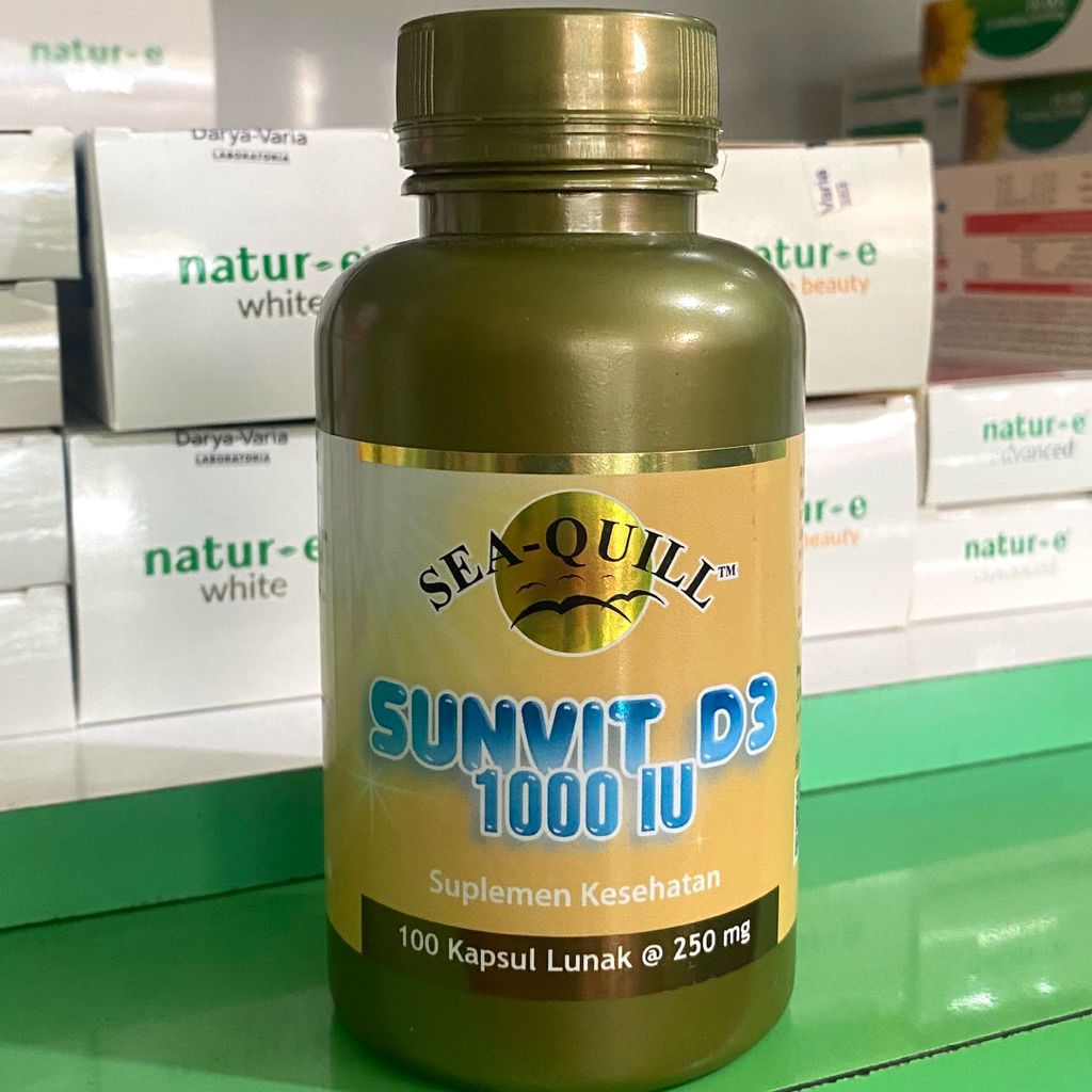 Sea Quill Sunvit D3 1000 IU 100 Kapsul Lunak