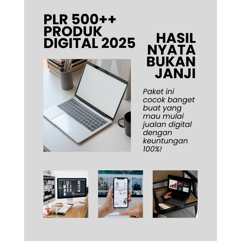 PLR 500++ Produk Digital 2025