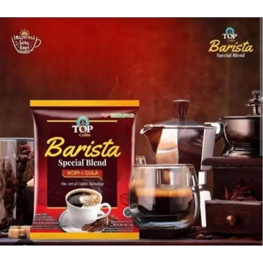 Top Coffee Barista 1 Renceng isi 15 pcs