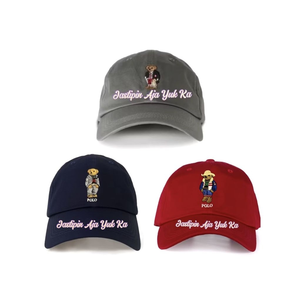 [READY] Topi POLO Cap Bear Unisex