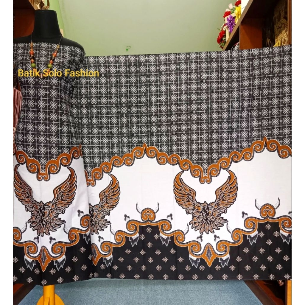 Kain Batik Katun Premium Motif Burung Garuda